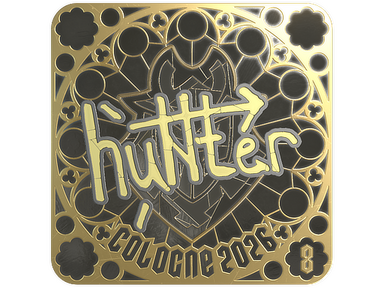 Sticker | huNter- (Gold, Ranked) | Cologne 2026
