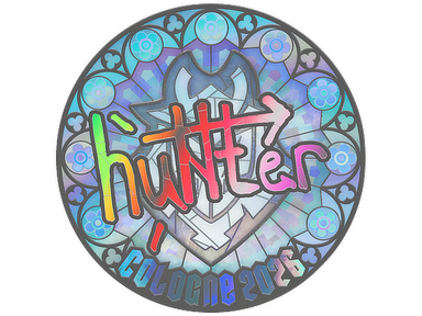 Sticker | huNter- (Holo) | Cologne 2026