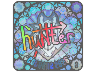 Sticker | huNter- (Holo, Ranked) | Cologne 2026