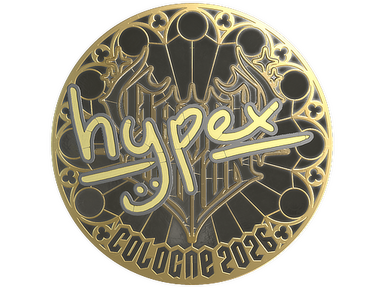 Sticker | hypex (Gold) | Cologne 2026