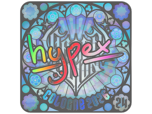 Sticker | hypex (Holo, Ranked) | Cologne 2026