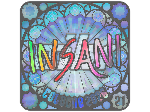 Sticker | insani (Holo, Ranked) | Cologne 2026