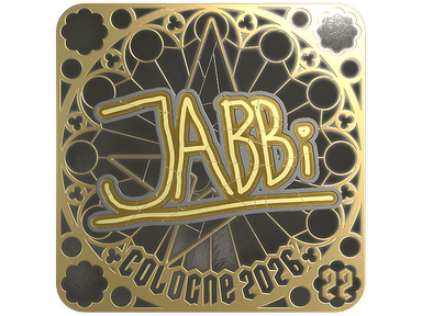 Sticker | jabbi (Gold, Ranked) | Cologne 2026