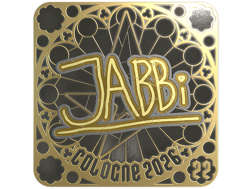 Sticker | jabbi (Gold, Ranked) | Cologne 2026