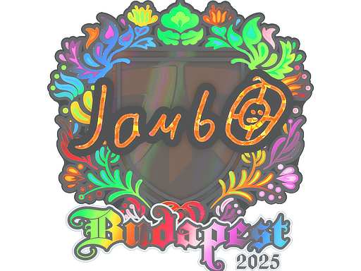 Sticker | jambo (Holo) | Budapest 2025
