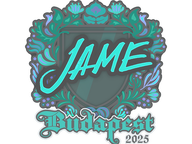 Sticker | Jame | Budapest 2025