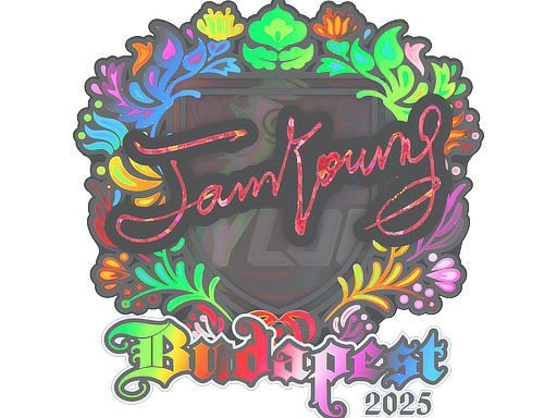 Sticker | JamYoung (Holo) | Budapest 2025