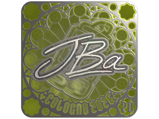Sticker | JBa (Foil, Ranked) | Cologne 2026