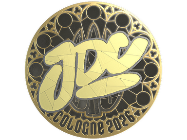 Sticker | JDC (Gold) | Cologne 2026