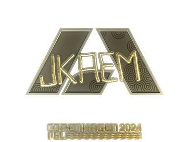 Sticker | jkaem (Gold) | Copenhagen 2024
