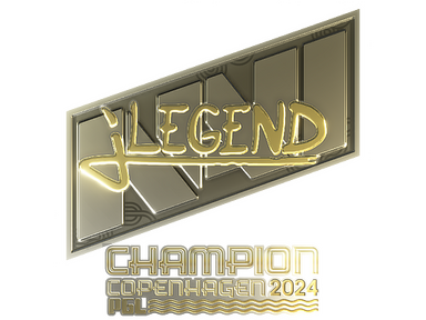 Sticker | jL (Gold, Champion) | Copenhagen 2024