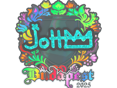 Sticker | jottAAA (Holo) | Budapest 2025