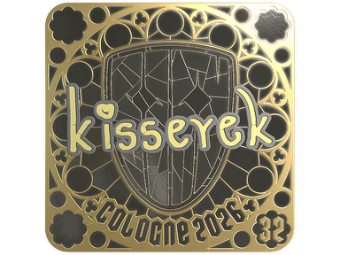 Sticker | kisserek (Gold, Ranked) | Cologne 2026