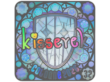 Sticker | kisserek (Holo, Ranked) | Cologne 2026