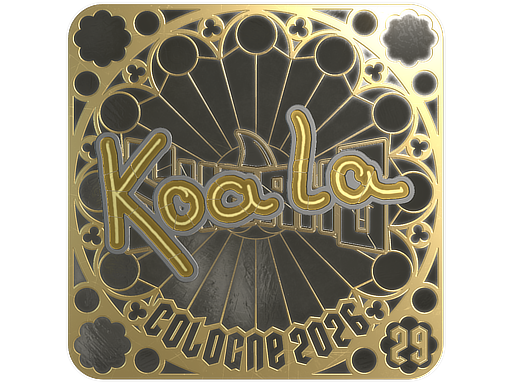 Sticker | koala (Gold, Ranked) | Cologne 2026