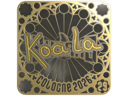 Sticker | koala (Gold, Ranked) | Cologne 2026