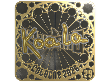Sticker | koala (Gold, Ranked) | Cologne 2026