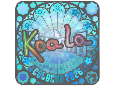 Sticker | koala (Holo, Ranked) | Cologne 2026
