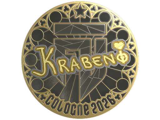 Sticker | Krabeni (Gold) | Cologne 2026