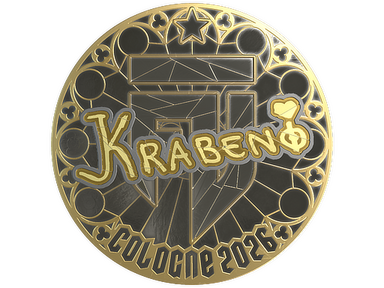 Sticker | Krabeni (Gold) | Cologne 2026