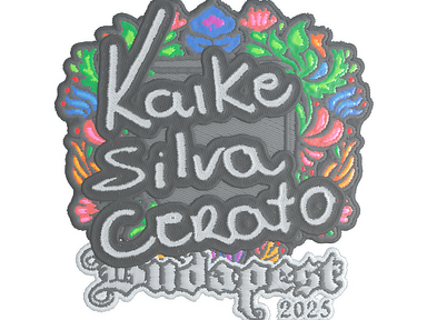 Sticker | KSCERATO (Embroidered) | Budapest 2025