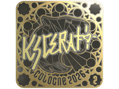 Sticker | KSCERATO (Gold, Ranked) | Cologne 2026