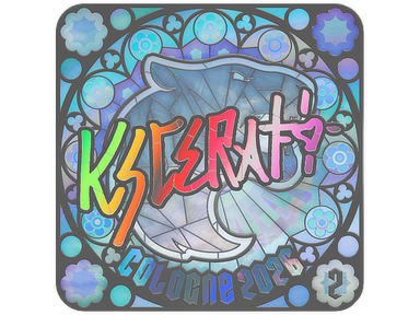Sticker | KSCERATO (Holo, Ranked) | Cologne 2026