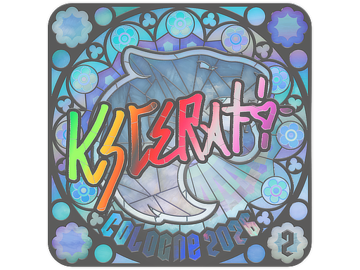 Sticker | KSCERATO (Holo, Ranked) | Cologne 2026