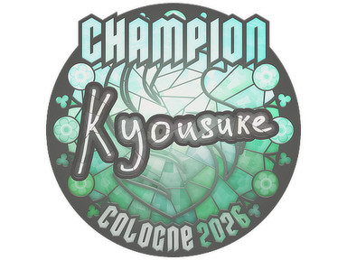Sticker | kyousuke (Champion) | Cologne 2026