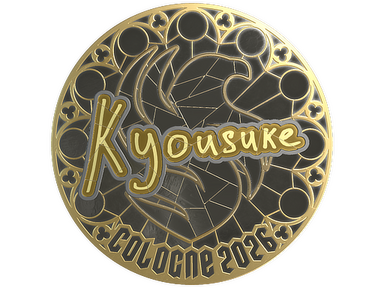 Sticker | kyousuke (Gold) | Cologne 2026