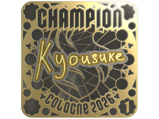 Sticker | kyousuke (Gold, Ranked) | Cologne 2026