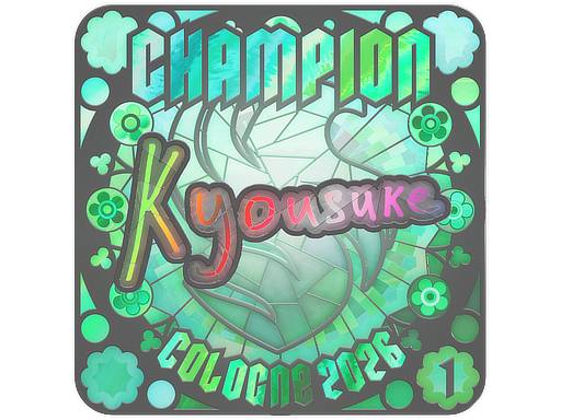 Sticker | kyousuke (Holo, Ranked) | Cologne 2026