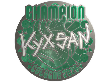 Sticker | kyxsan (Foil, Champion) | Cologne 2026
