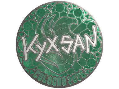 Sticker | kyxsan (Foil) | Cologne 2026
