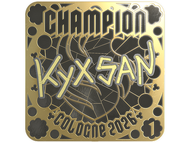 Sticker | kyxsan (Gold, Ranked) | Cologne 2026