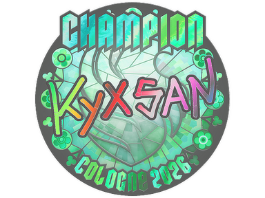 Sticker | kyxsan (Holo, Champion) | Cologne 2026