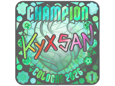 Sticker | kyxsan (Holo, Ranked) | Cologne 2026