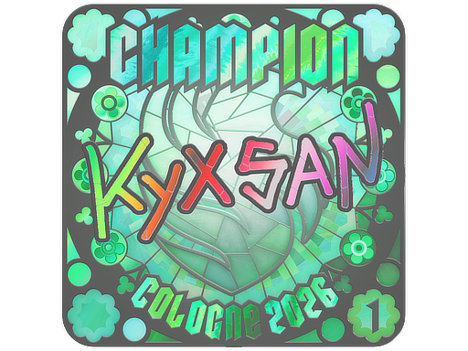 Sticker | kyxsan (Holo, Ranked) | Cologne 2026