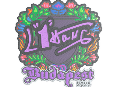 Sticker | L1haNg (Embroidered) | Budapest 2025