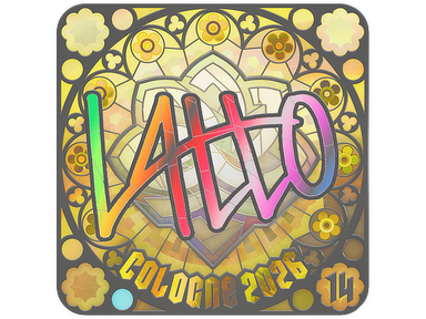 Sticker | latto (Holo, Ranked) | Cologne 2026