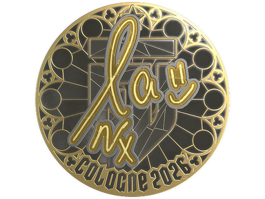 Sticker | lauNX (Gold) | Cologne 2026