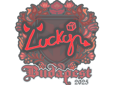 Sticker | Lucky | Budapest 2025