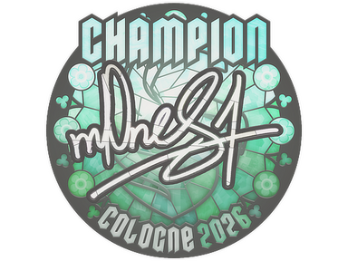Sticker | m0NESY (Champion) | Cologne 2026