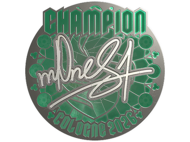 Sticker | m0NESY (Foil, Champion) | Cologne 2026