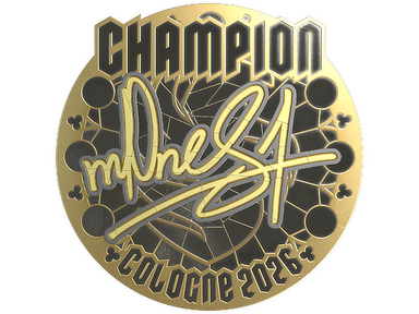 Sticker | m0NESY (Gold, Champion) | Cologne 2026