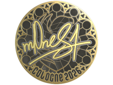 Sticker | m0NESY (Gold) | Cologne 2026