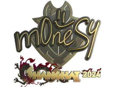 Sticker | m0NESY (Gold) | Shanghai 2024