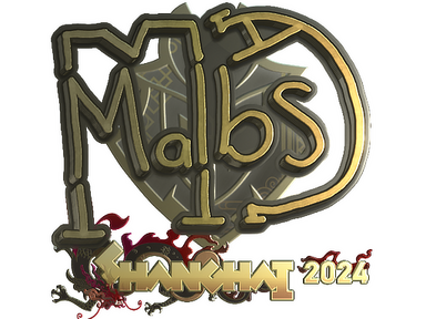 Sticker | malbsMd (Gold) | Shanghai 2024