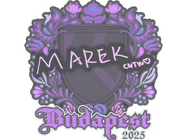 Sticker | Marek | Budapest 2025