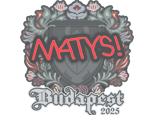 Sticker | MATYS | Budapest 2025